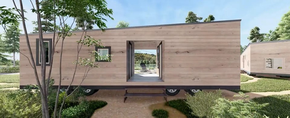 「2026年新春 髙島屋の福袋」にNTT Landscapeのログトレーラーハウスが“動く別荘”として初登場！