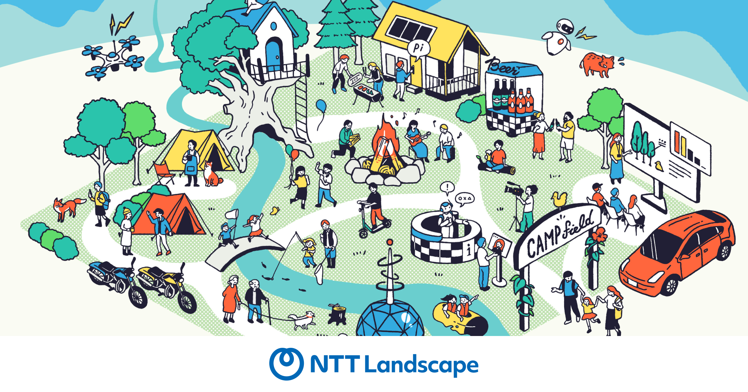 LScamp中伊豆（萬城の滝キャンプ場）